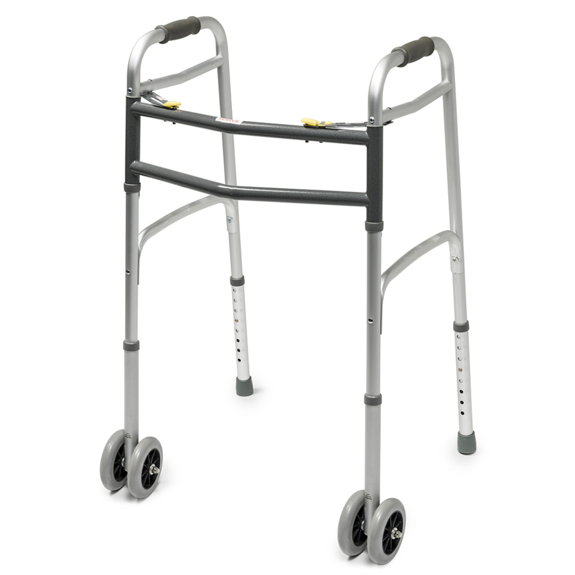 Lumex Bariatric Walker 600 lb Capacity, 5-Inch Wheels