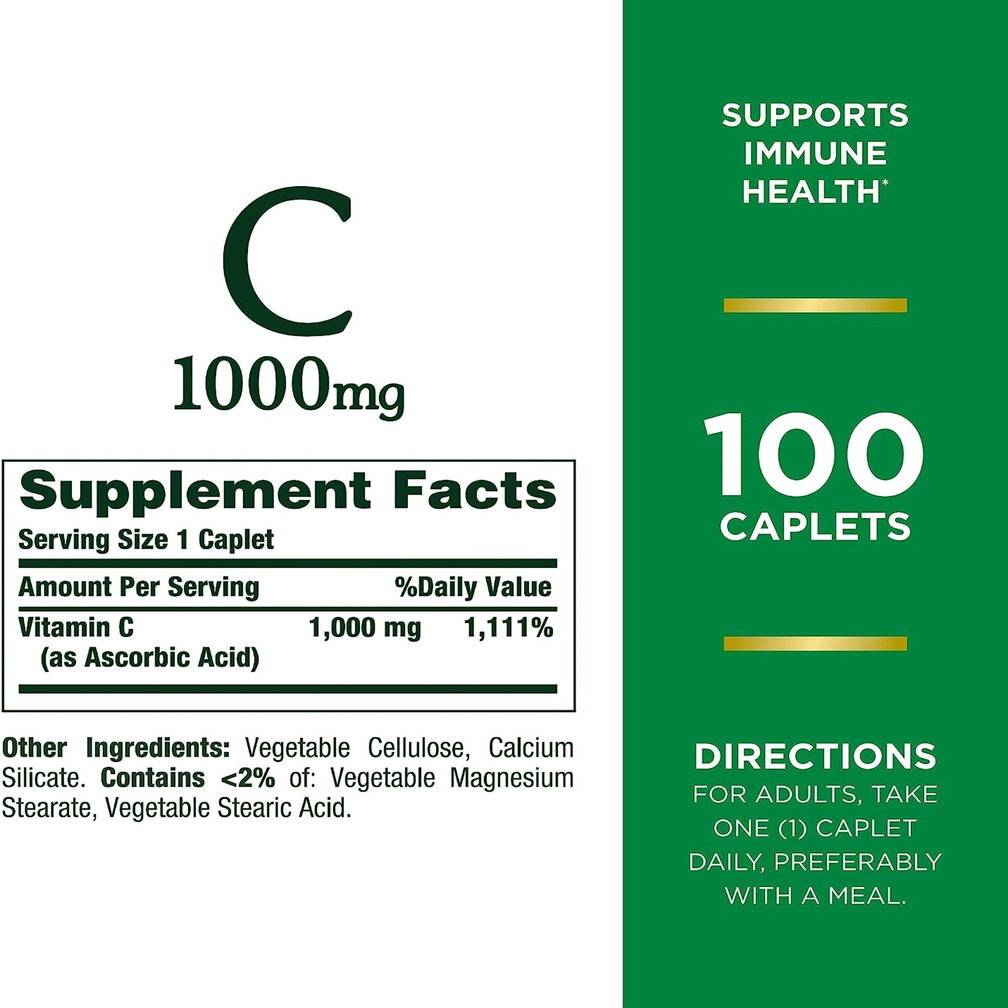 Nature's Bounty Vitamin C Supplement thumbnail 2