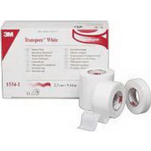 Transpore Hypoallergenic Surgical Tape, White thumbnail 1
