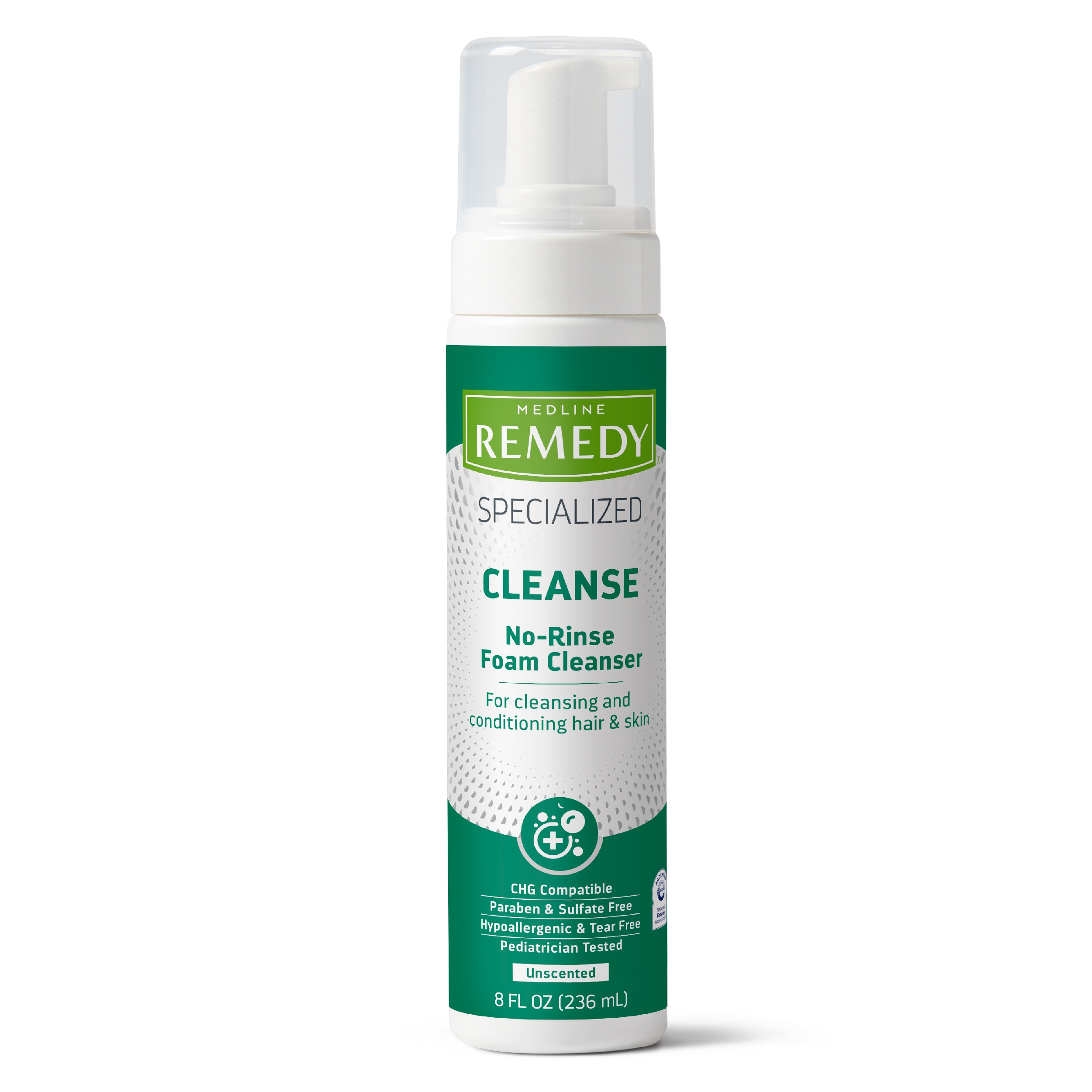 Remedy Specialized No-Rinse Foam Cleanser, 8 oz | Medline