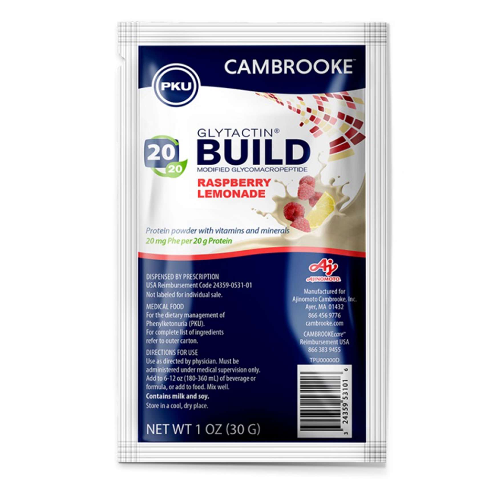 Glytactin Build 20-20 PKU Oral Supplement thumbnail 3