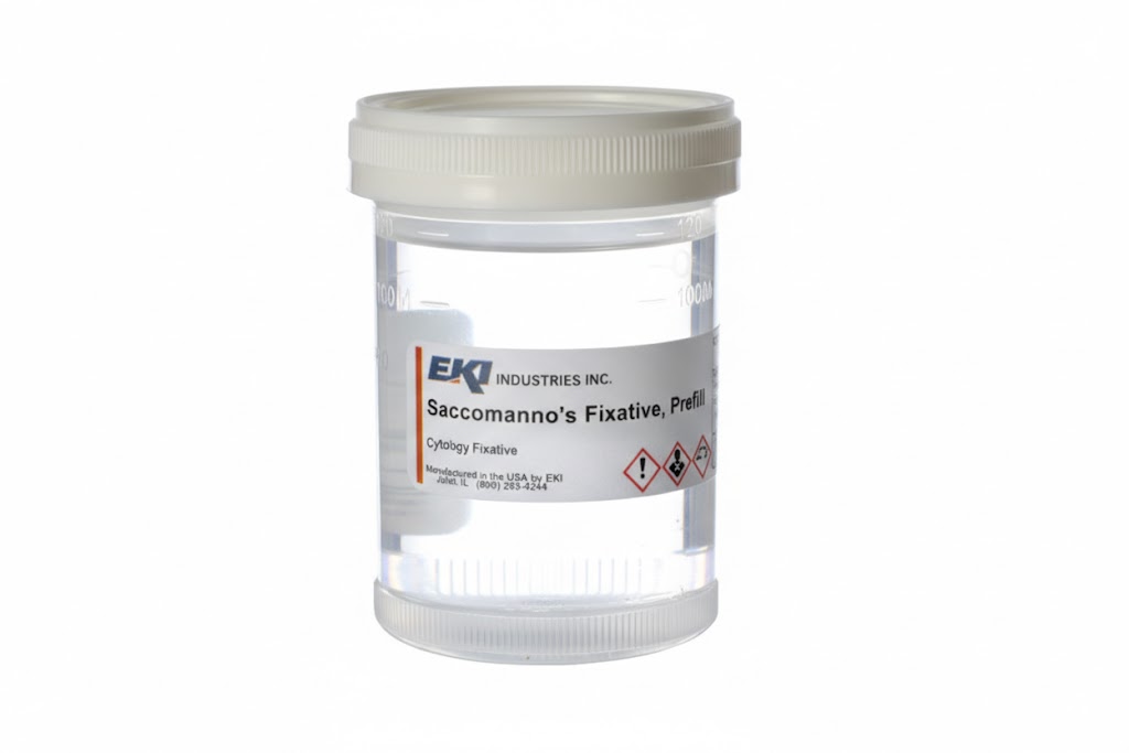 EK Industries Saccomanno Fixative Prefill 120ml, Case of 50