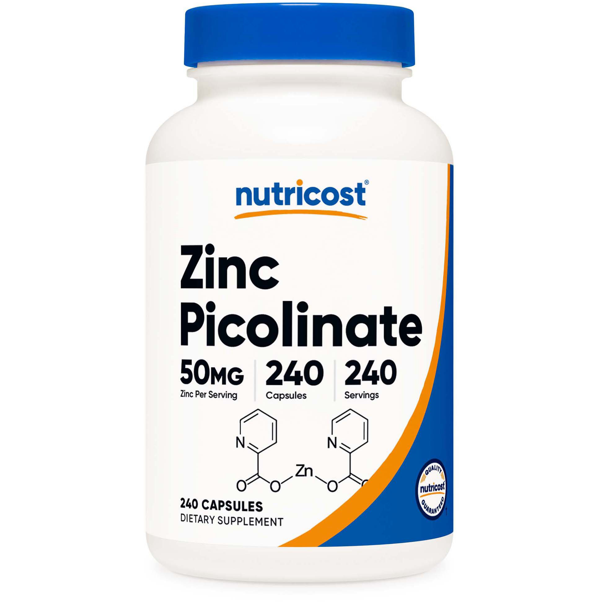 Nutricost Zinc Picolinate Capsules thumbnail 1
