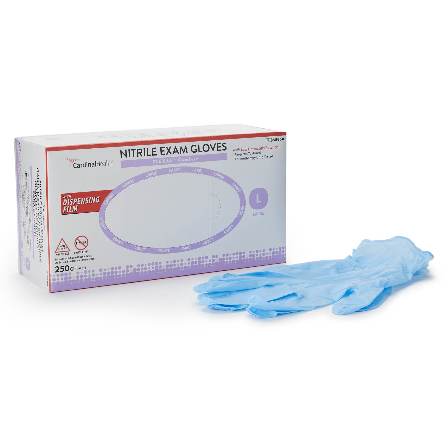 Cardinal FLEXAL Comfort Nitrile Exam Gloves thumbnail 2