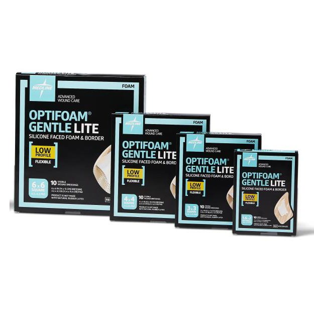 Optifoam Gentle Lite Foam Dressings