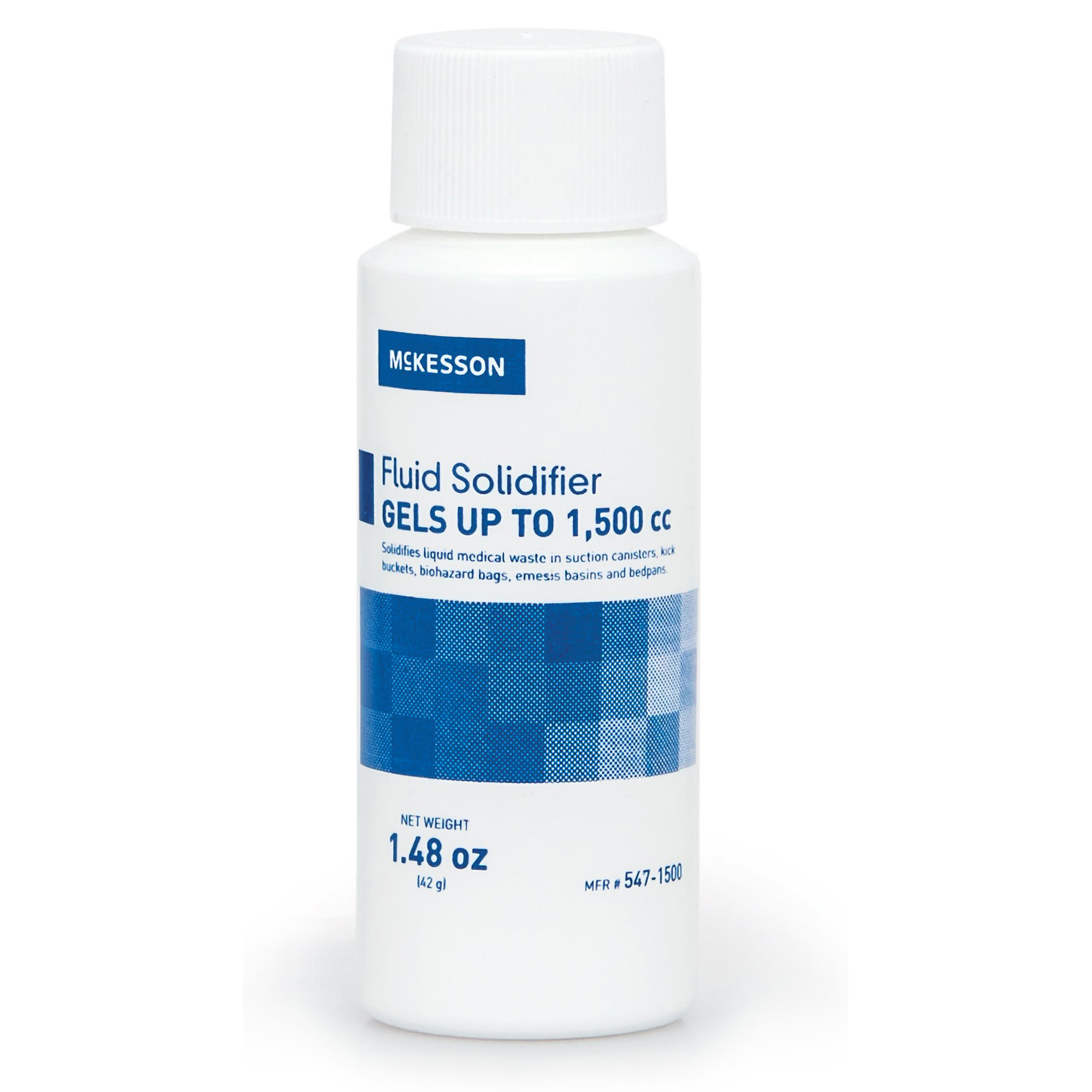 McKesson Fluid Solidifier, 3.1 oz, Gels 3000 cc | Waste Containment