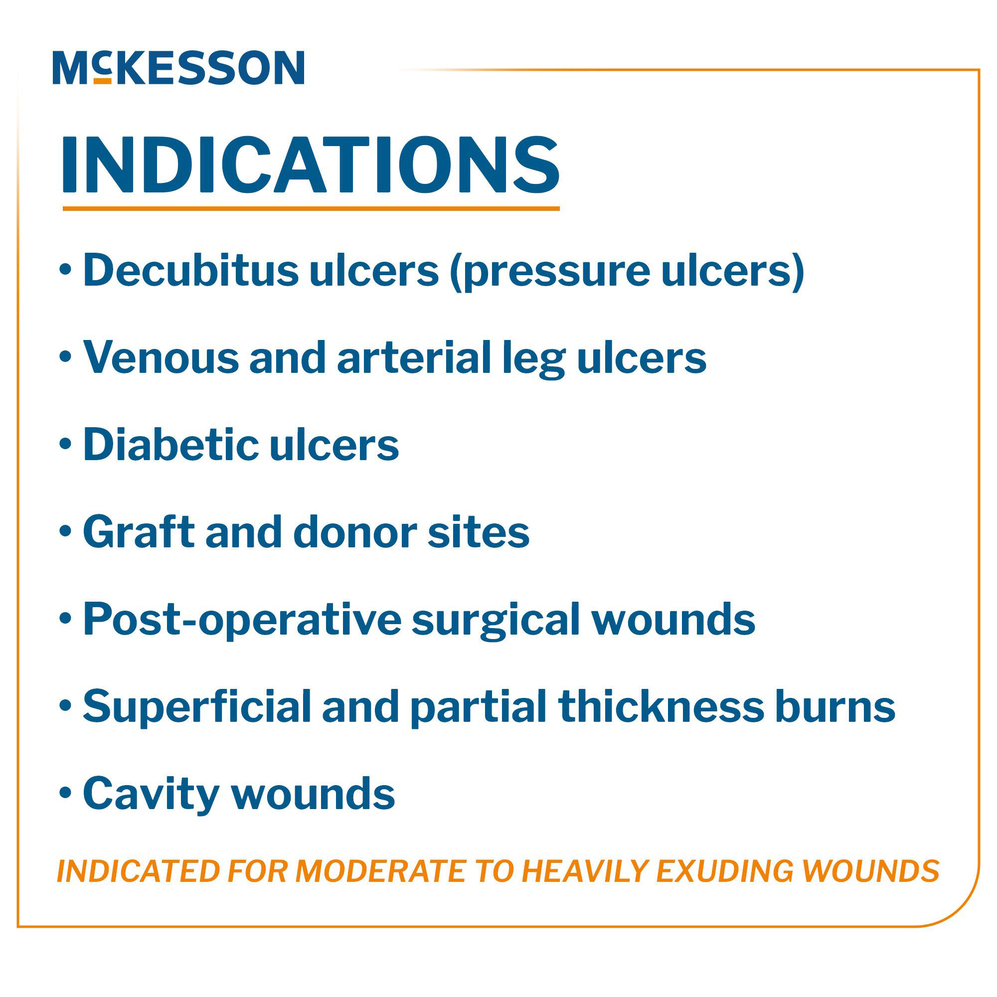 McKesson Absorbent Gelling Fiber Dressing thumbnail 3