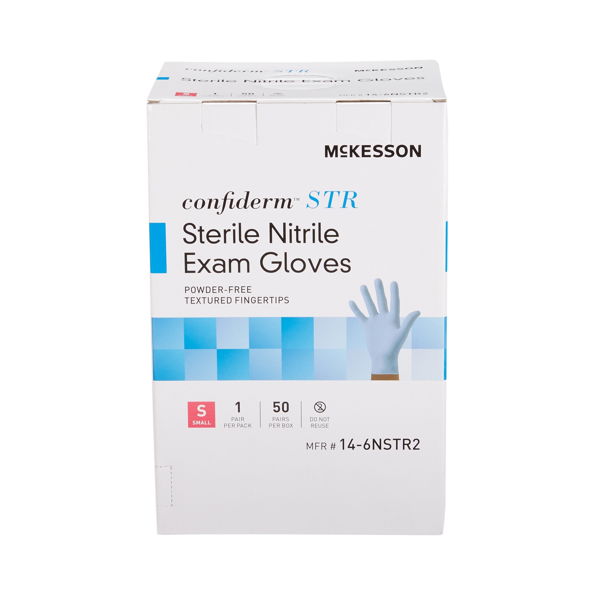 McKesson Confiderm STR Nitrile Powder Free Exam Gloves thumbnail 5