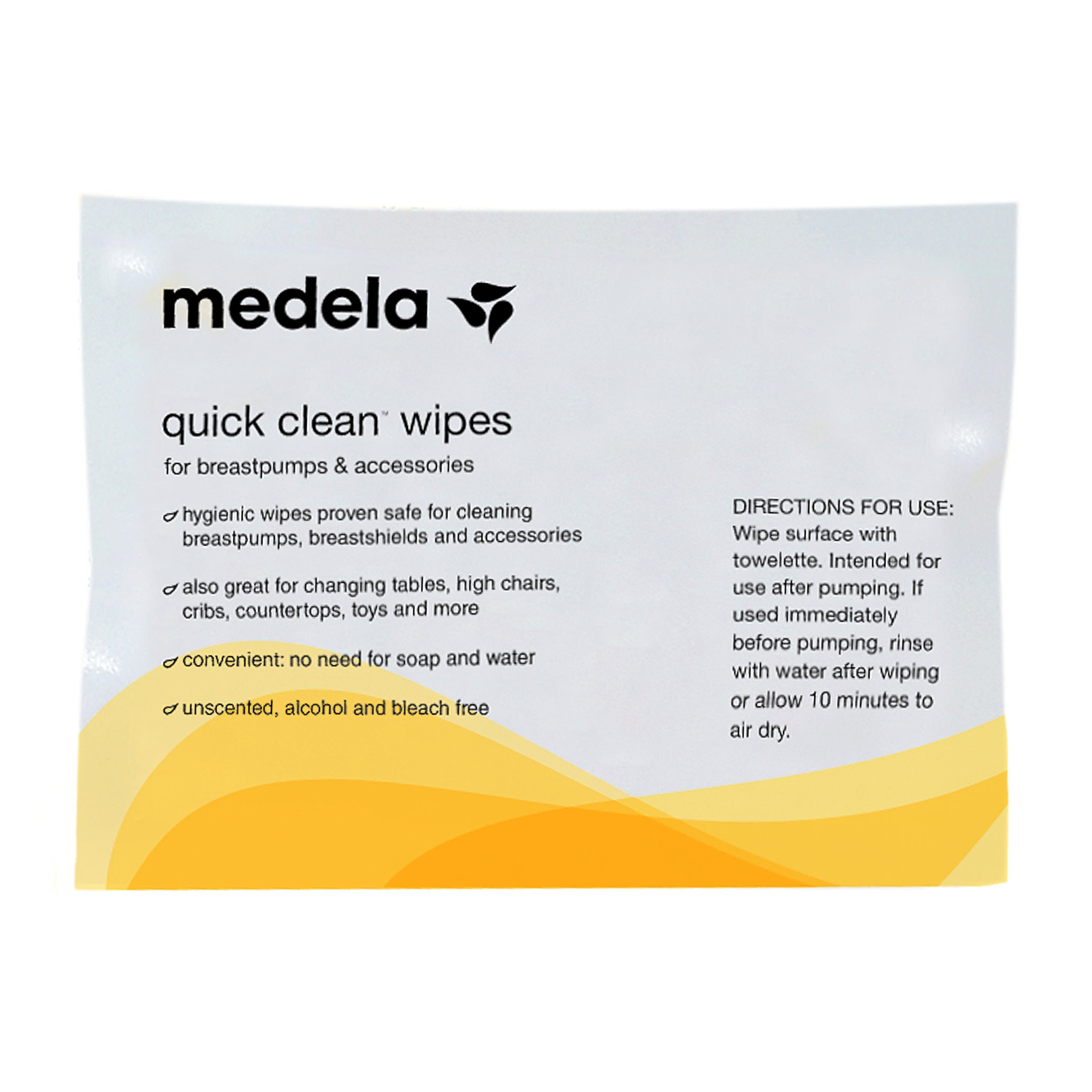 Medela Quick Clean Breast Pump Wipe thumbnail 2