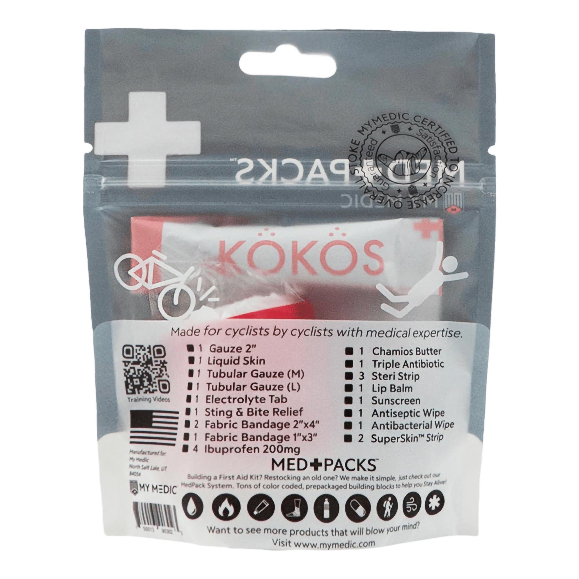 My Medic MED PACKS Cyclist First Aid Kit 2.4 X 4.3 X 5 Inch thumbnail 3