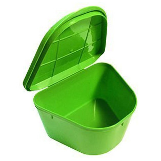 Disposable Denture Cup, Green - Case of 200