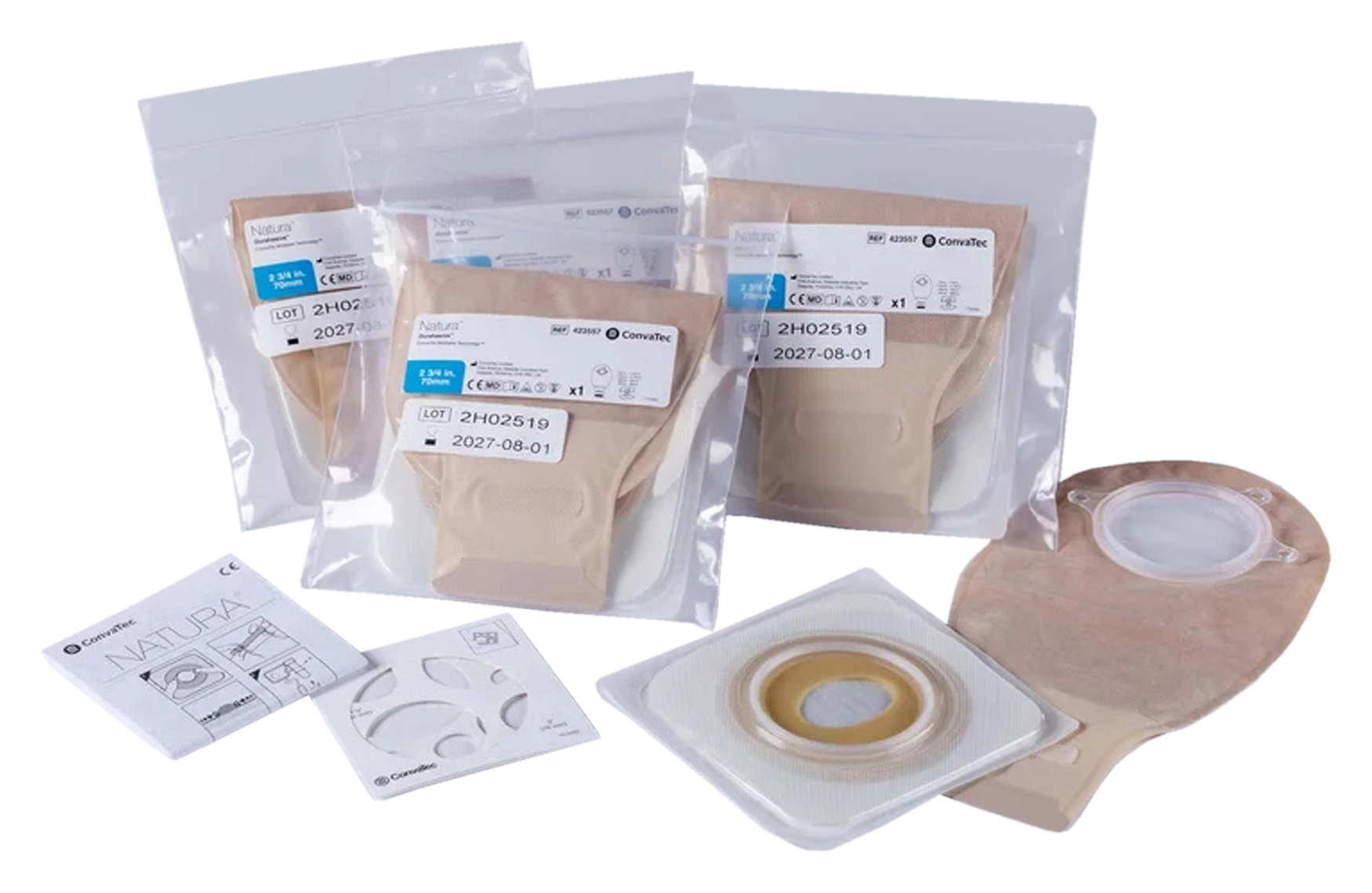 Natura 1-Piece Drainable Ostomy Pouch thumbnail 3