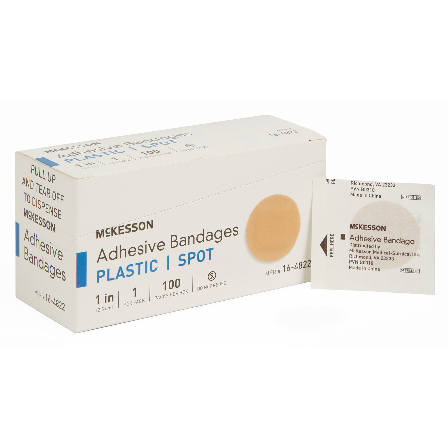 McKesson Plastic Round Adhesive Bandage - Main image