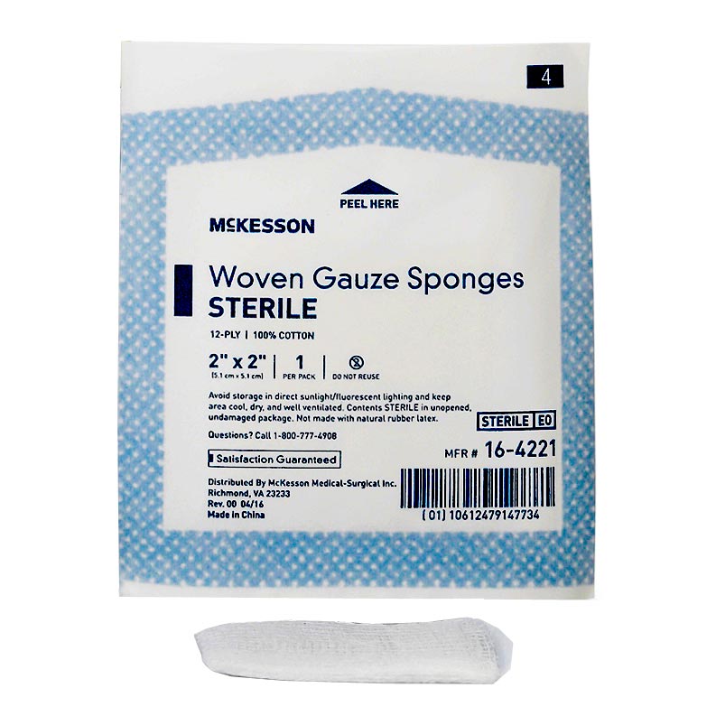 McKesson Sterile Gauze Sponge thumbnail 1