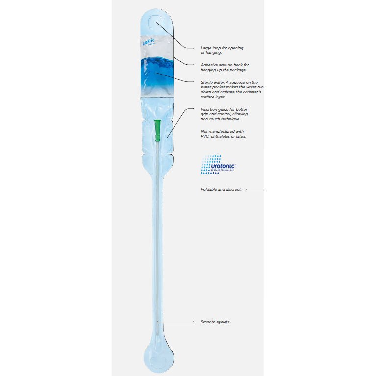 LoFric Primo Hydrophilic Intermittent Catheter, Male thumbnail 4