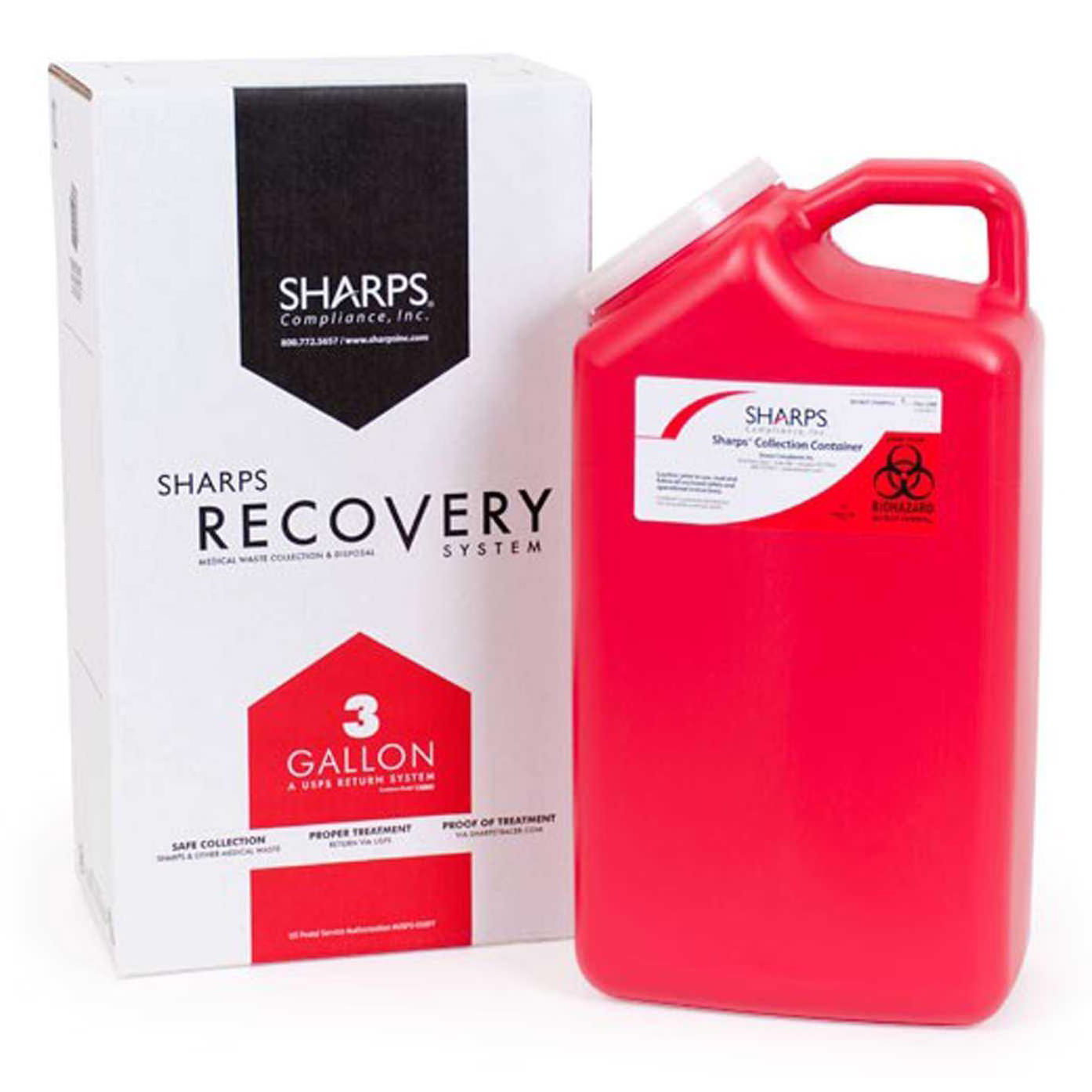 Sharps Recovery System Mailback Sharps Container