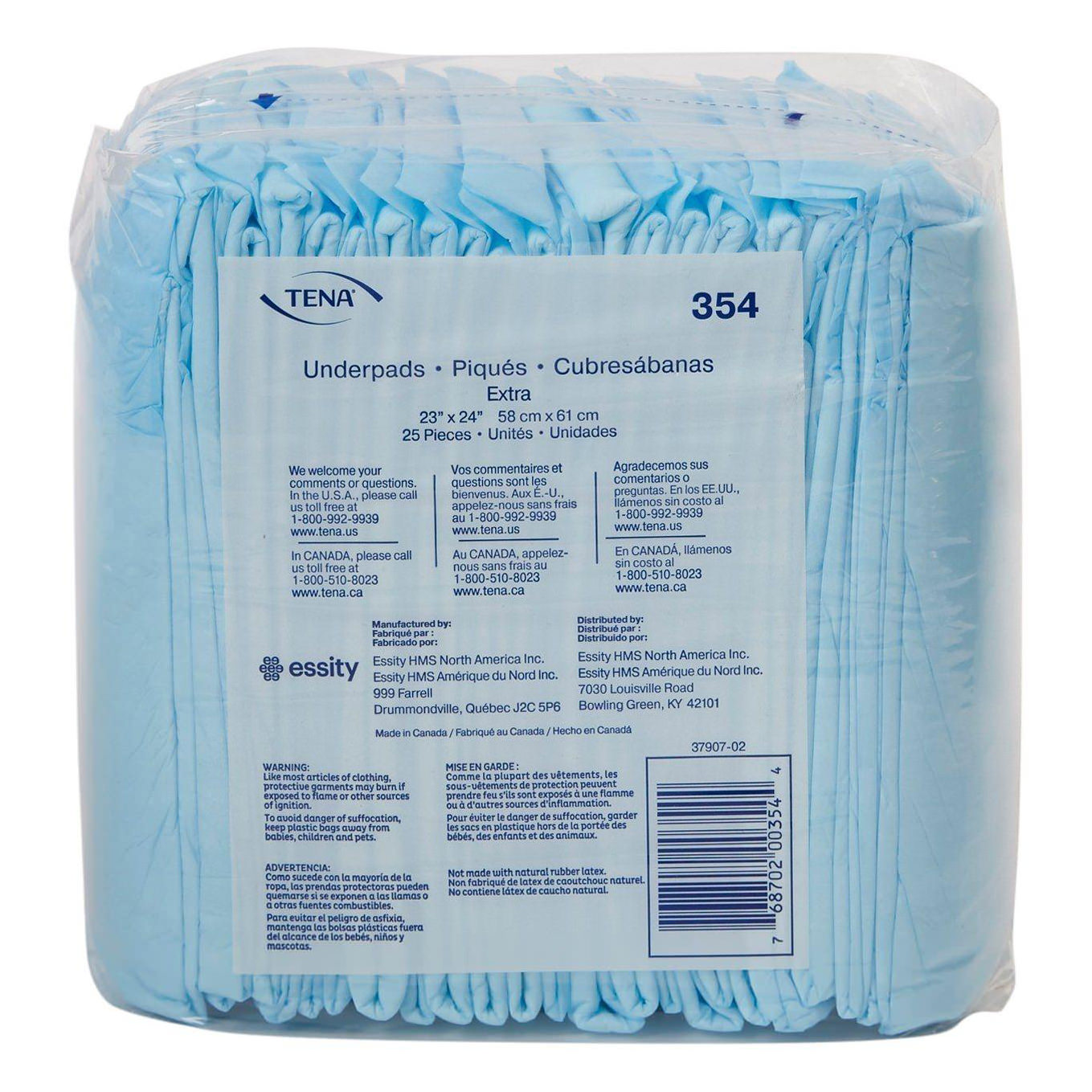 TENA Extra Protection Absorbent Underpad thumbnail 1