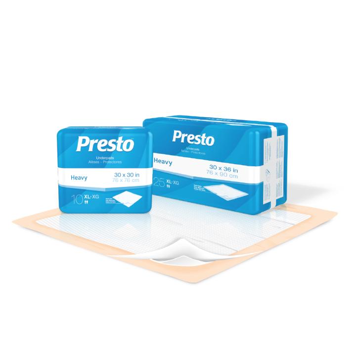 Presto Incontinence Underpads thumbnail 1