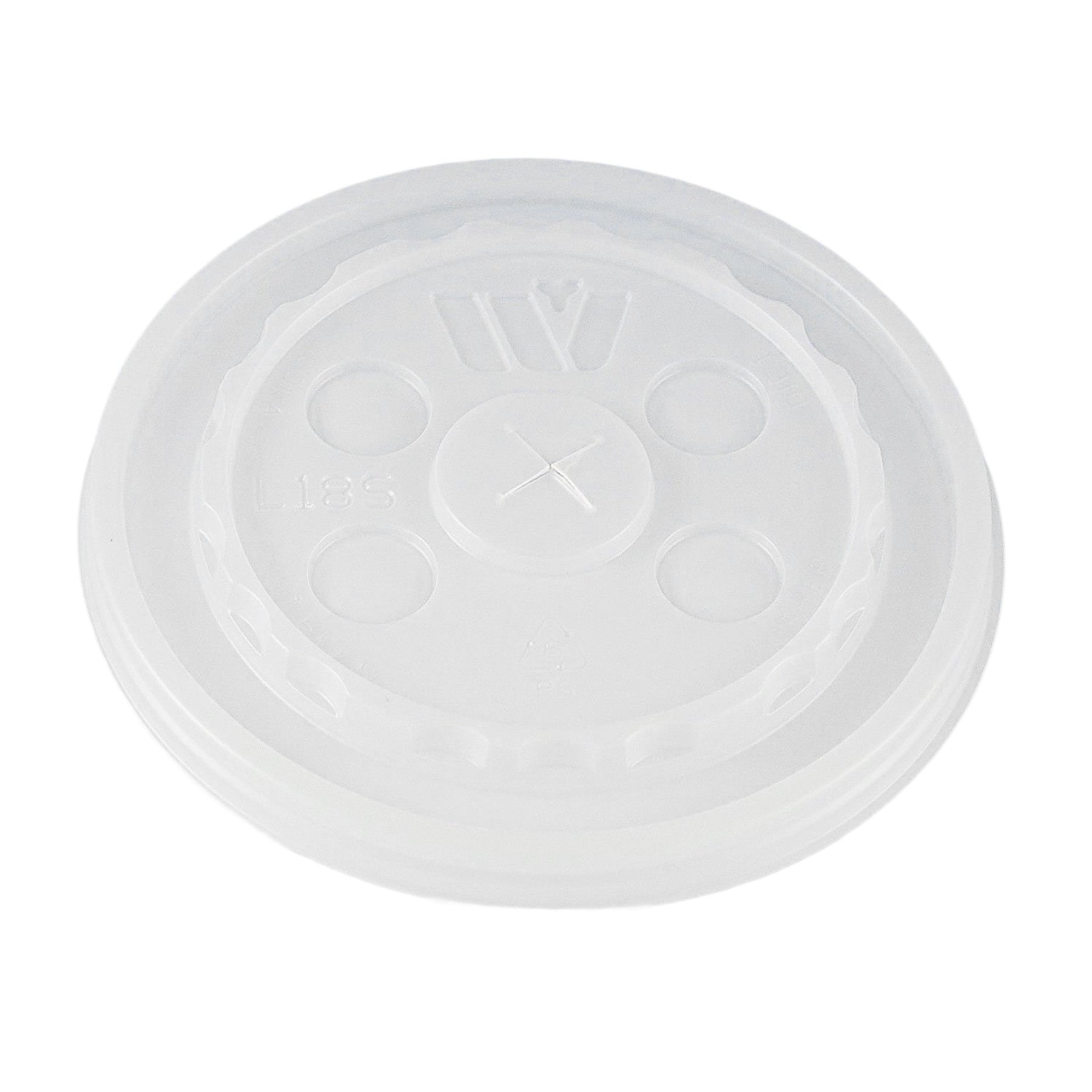WinCup Drinking Cup Slotted Lid For 12 to 24 oz - Case of 1000 - Main image