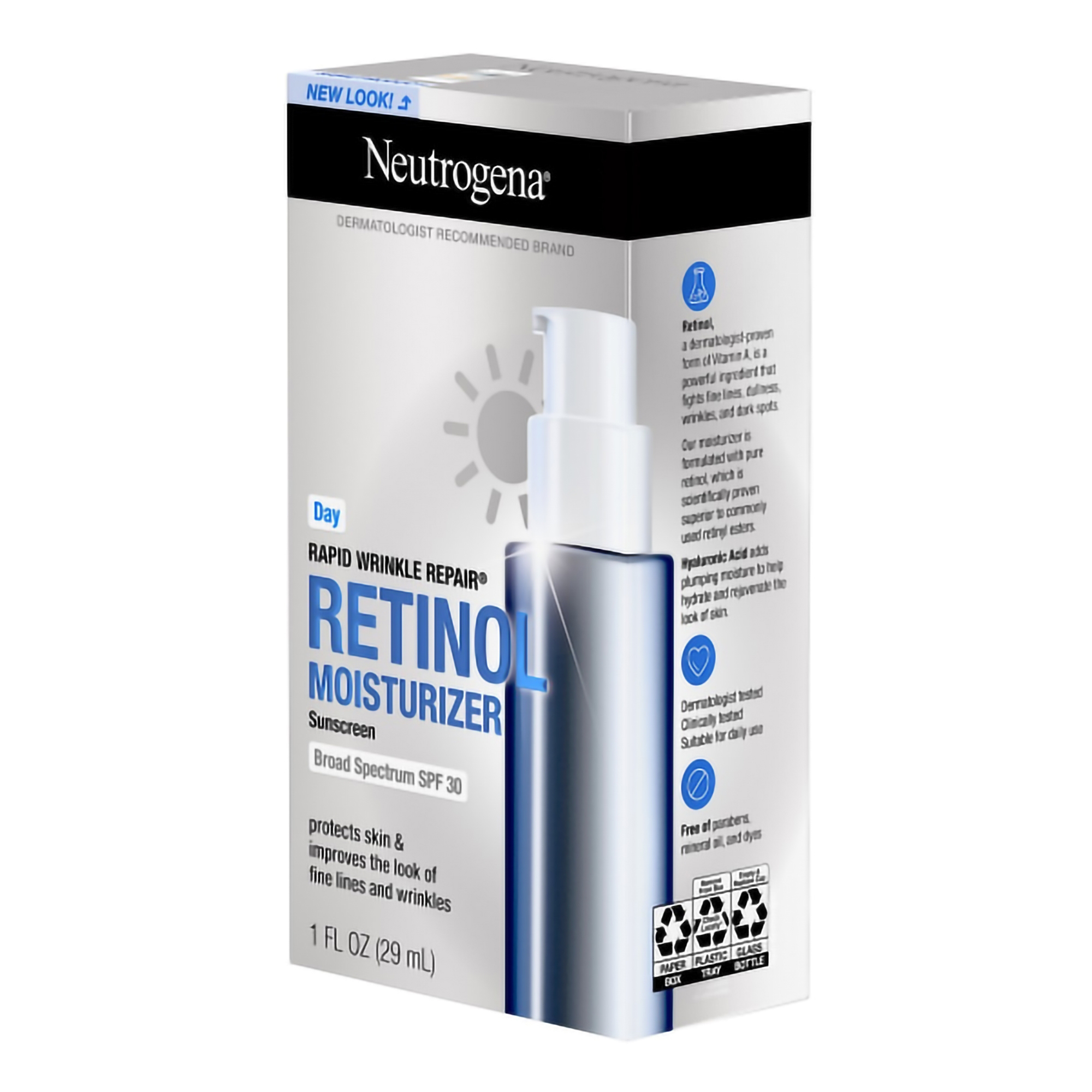 Neutrogena Rapid Wrinkle Repair Retinol Moisturizer, 1 oz - 1 Each thumbnail 4