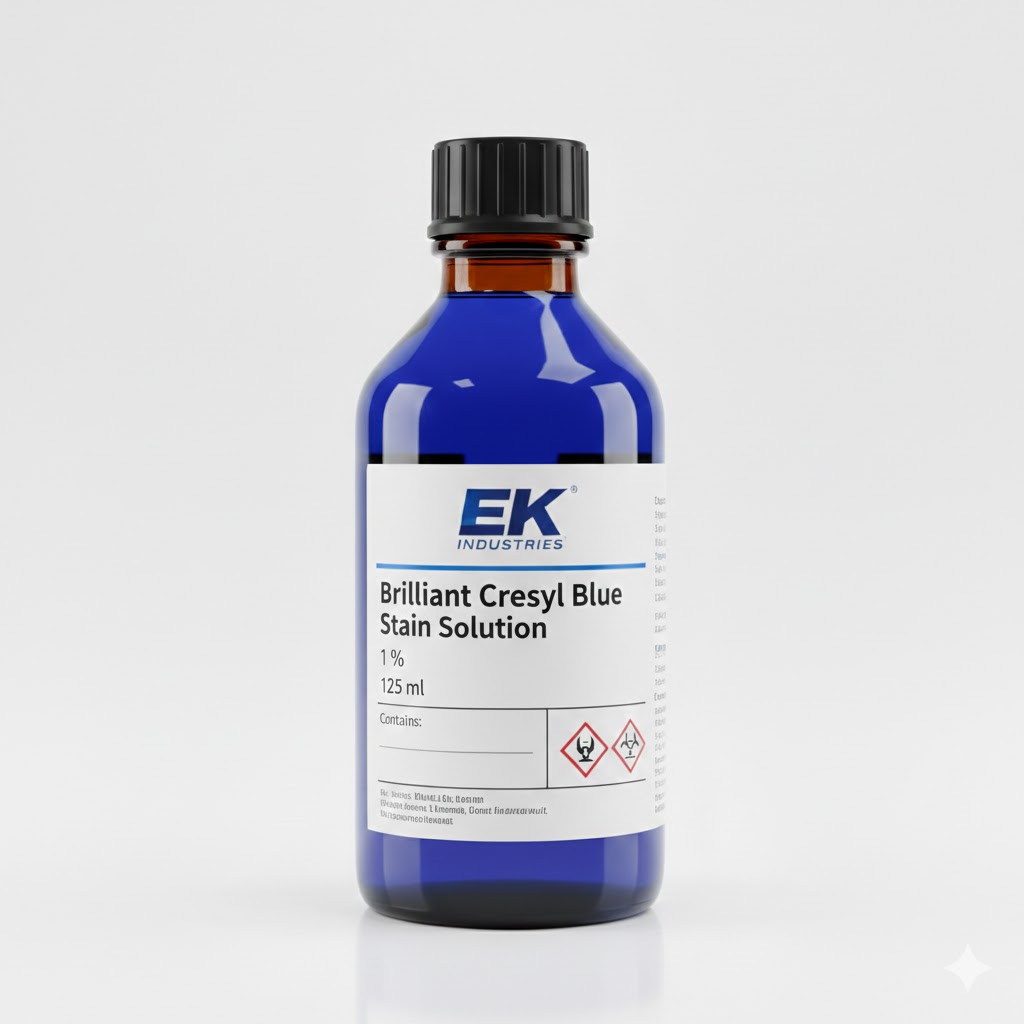 Brilliant Cresyl Blue Stain Solution 1% - Hematology Reagent 125ml