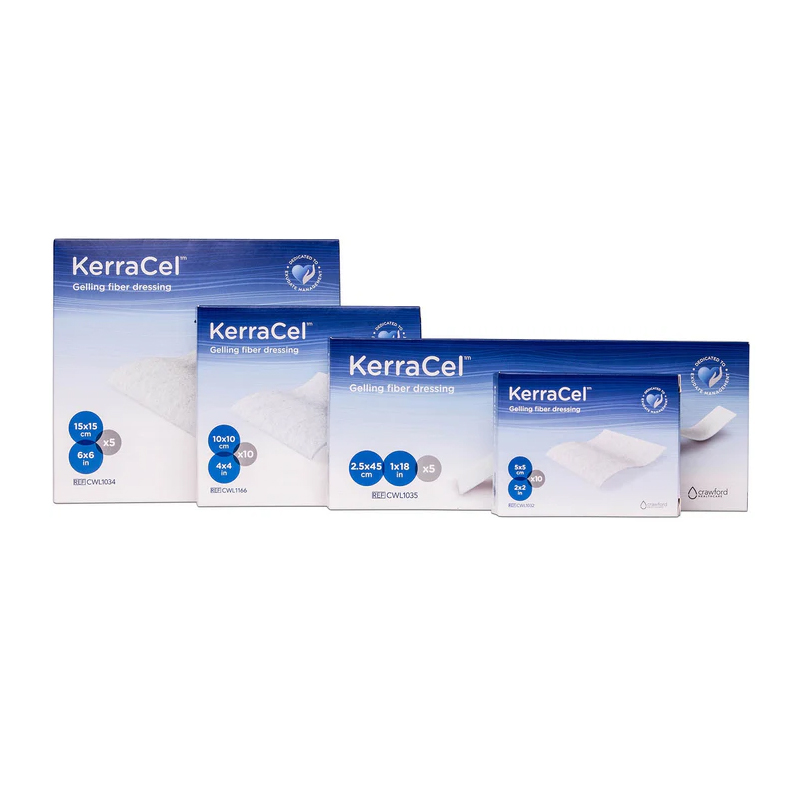 kerracel gelling fiber silver dressing Kerracel Gelling Fiber Dressing