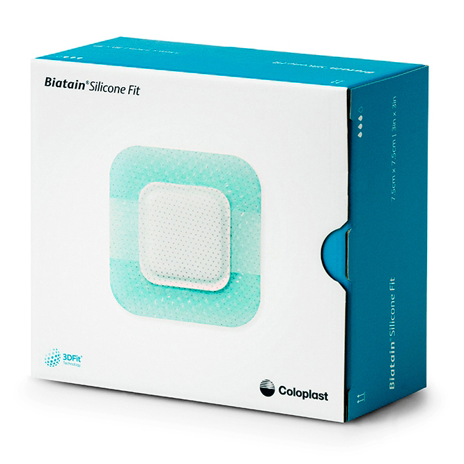 Coloplast Biatain Bordered Silicone Fit Foam Dressing thumbnail 1