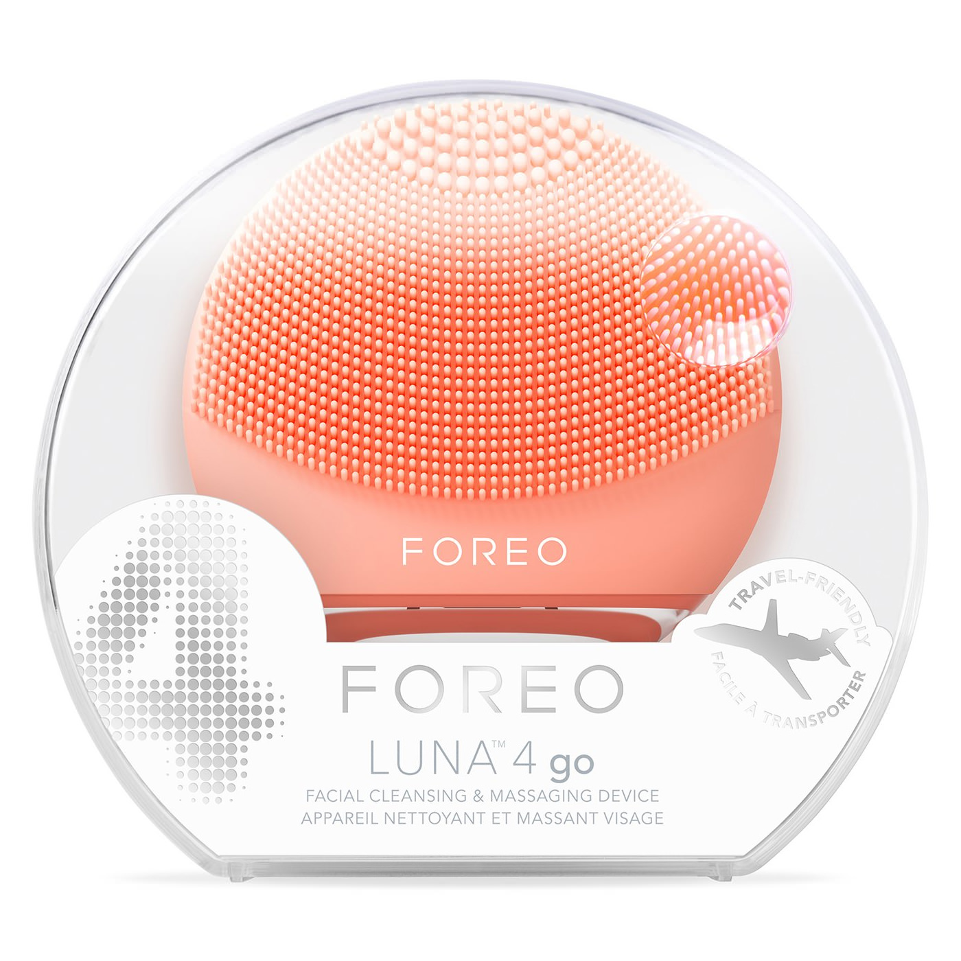 ボディ・フェイスケア FOREO LUNA 4 go Foreo LUNA 4 go Facial Cleansing and Massage Device - T Sonic