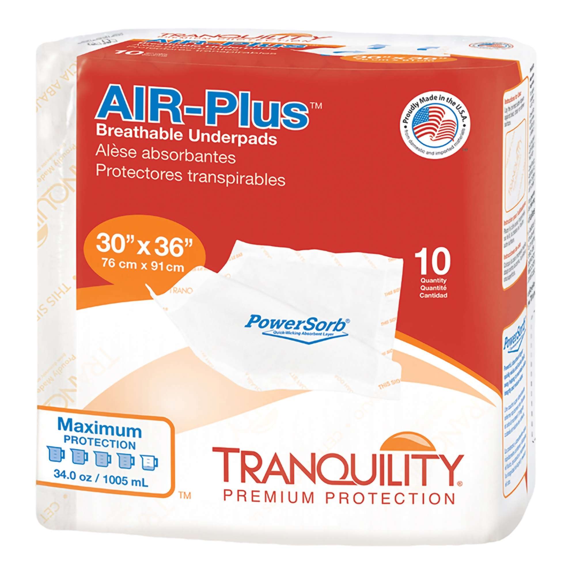 Tranquility AIR-Plus Breathable Underpad thumbnail 1