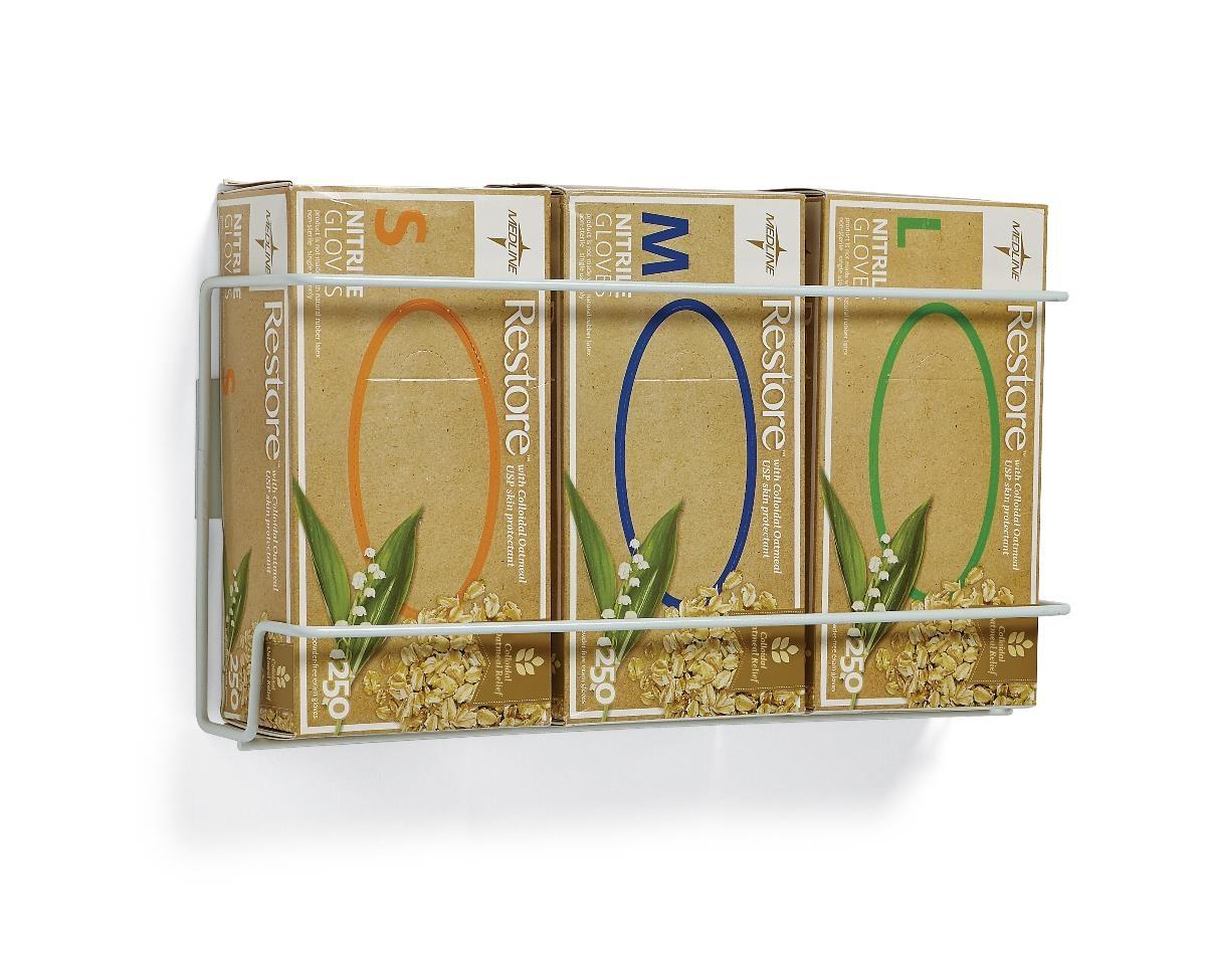 Medline Horizontal-Mount Wire Glove Box Holder - Main image