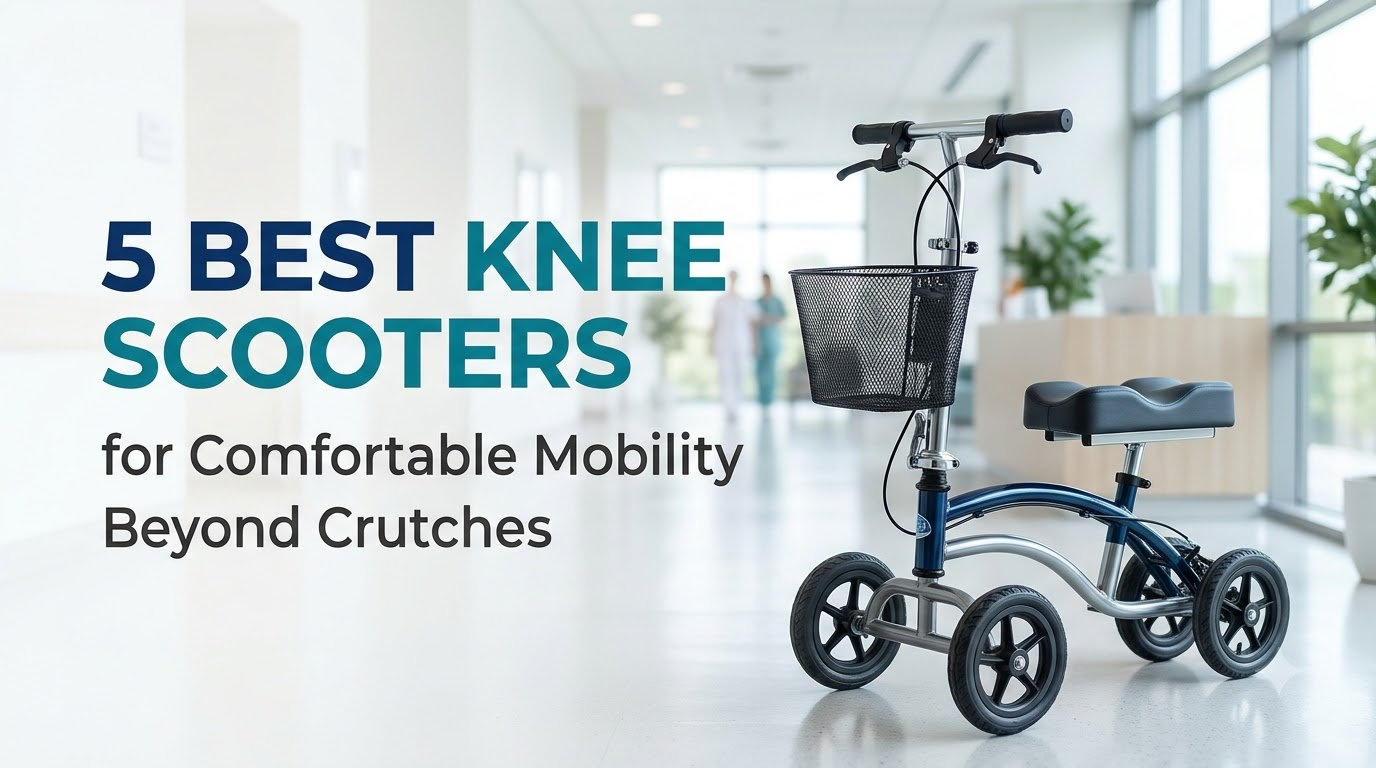 5 Best Knee Scooters: Alternatives to Crutches | MedicalEshop