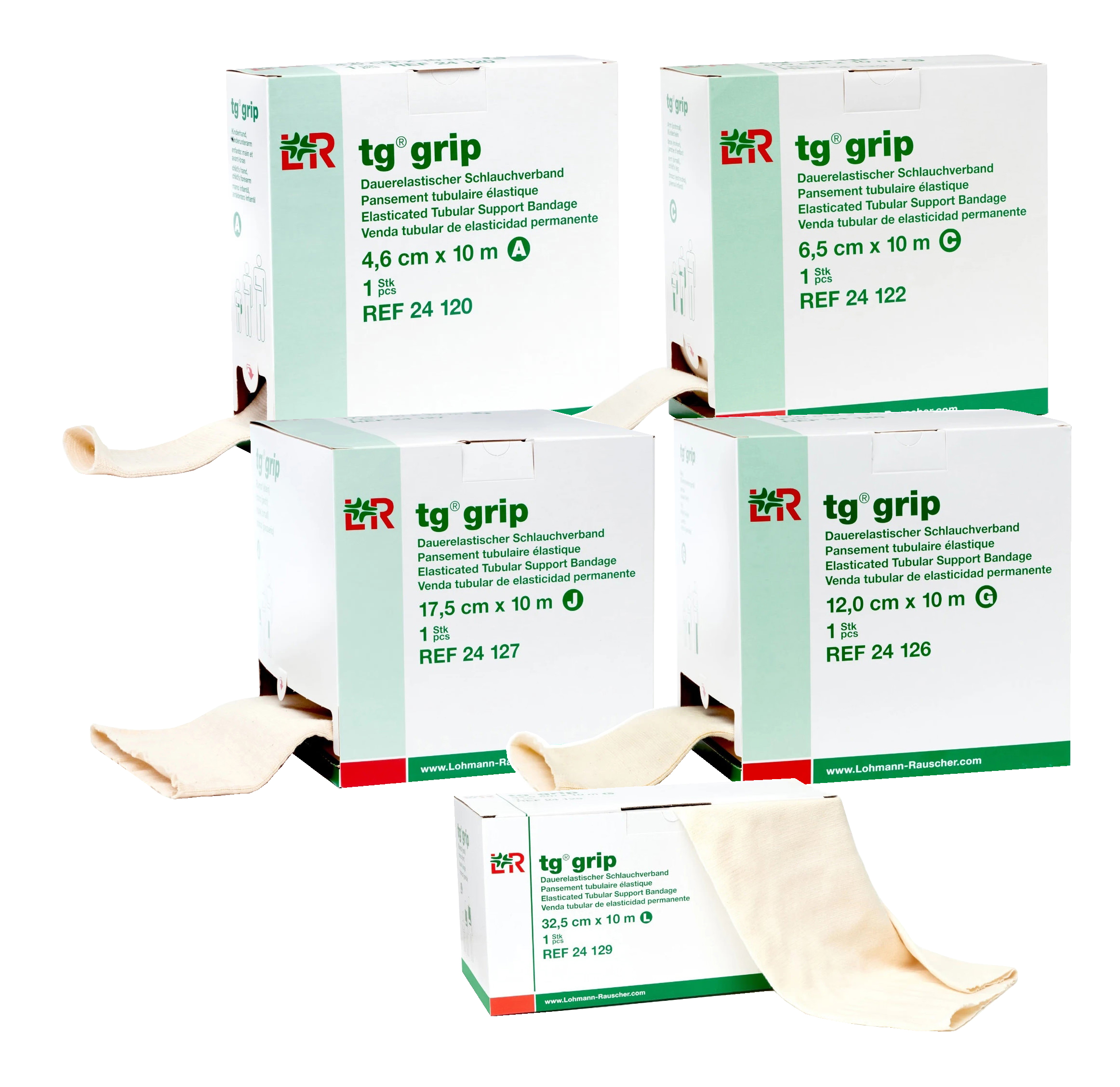 TG grip Elasticated Tubular Support Bandage thumbnail 1