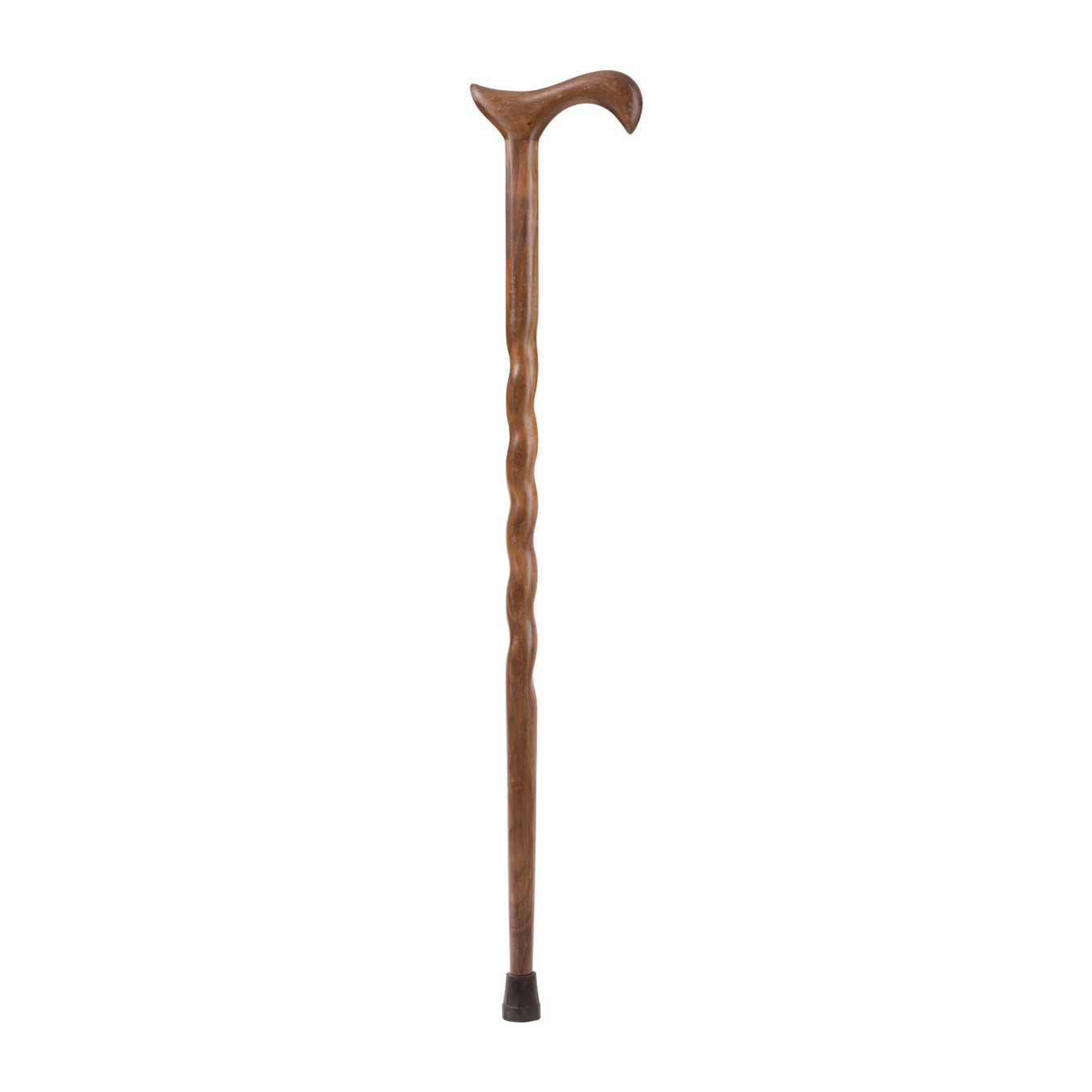 Brazos Twisted Lightweight Handcrafted Derby Walking Cane - Main image
