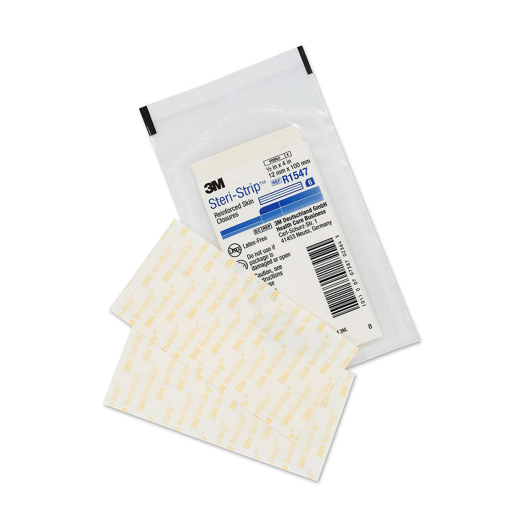 3M Steri-Strip Skin Closure Strip, Nonwoven Material Reinforced Strip thumbnail 2