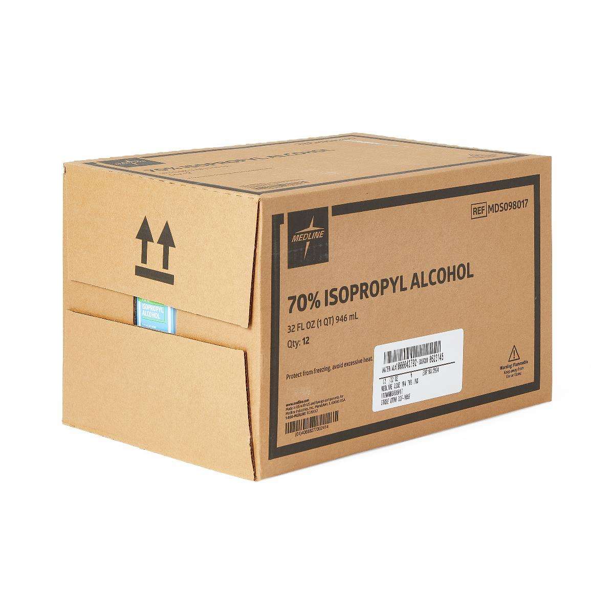 Medline 70% Strength Isopropyl Rubbing Alcohol thumbnail 1