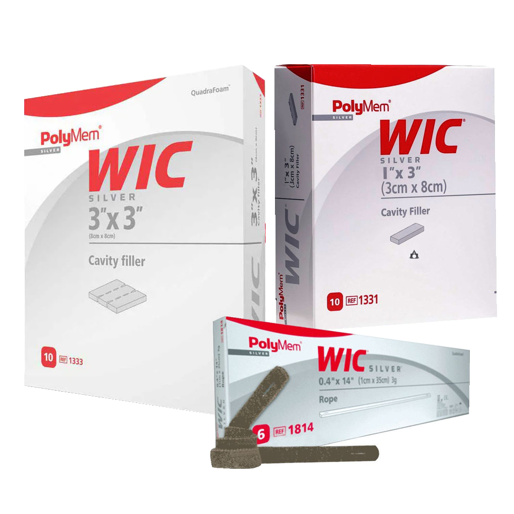 PolyMem WIC Silver Cavity Wound Filler