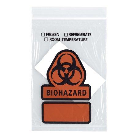 RD Plastics Specimen Transport Bag with Document Pouch and Absorbent Pad thumbnail 1