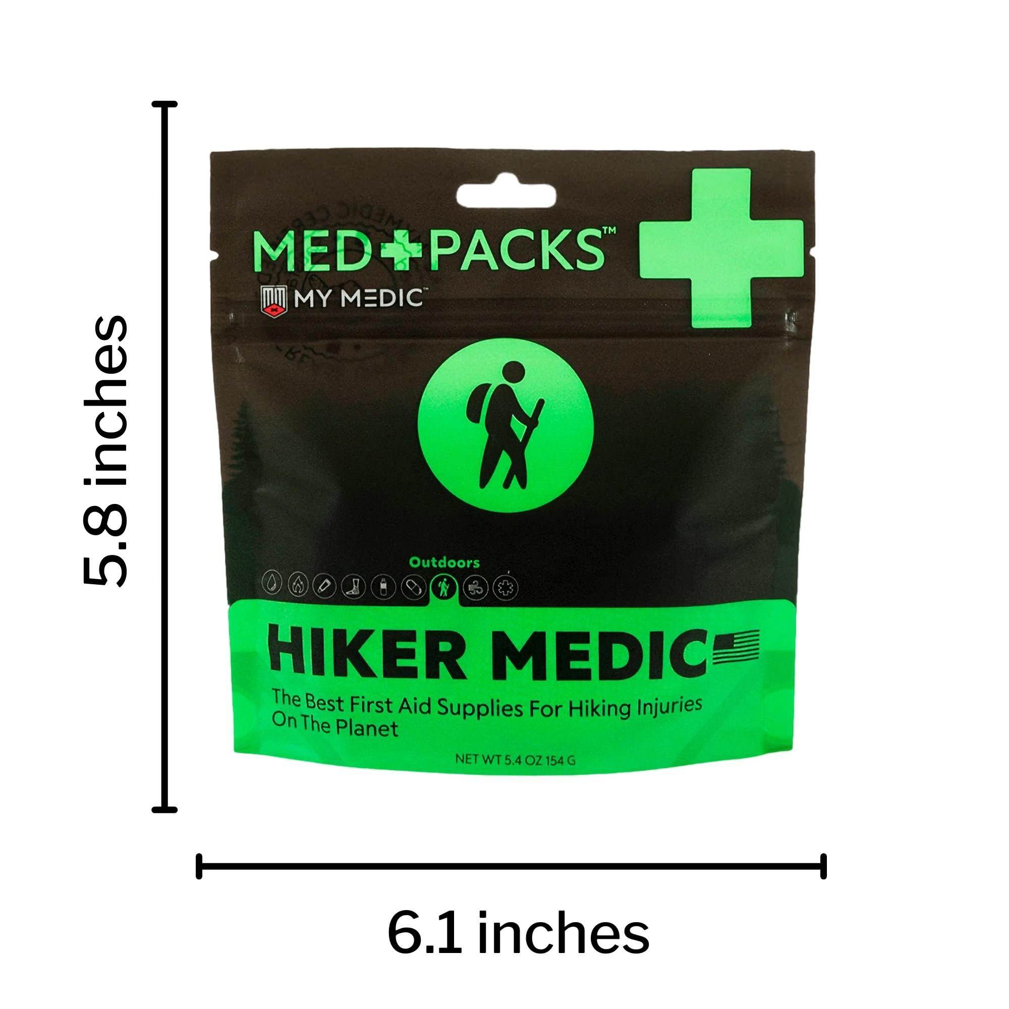 My Medic MED PACKS Hiker Medic First Aid Kit 2.8 X 6 X 5.8 Inch thumbnail 4