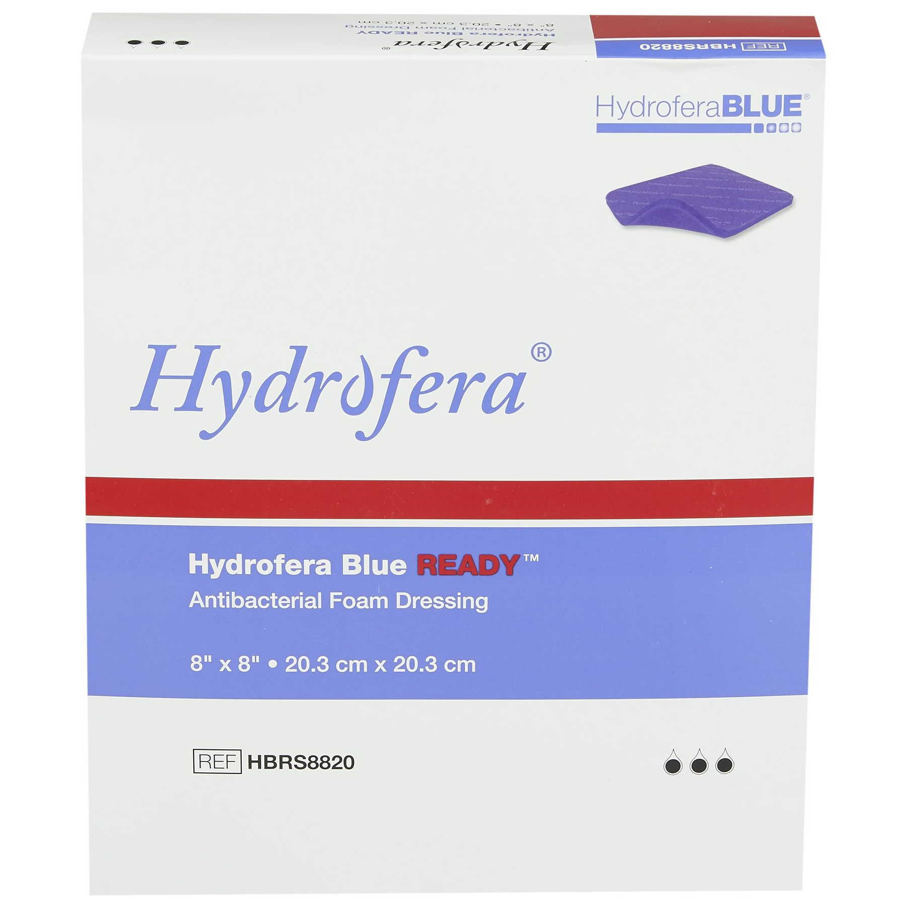 Hydrofera Blue READY Antibacterial Foam Dressing thumbnail 4