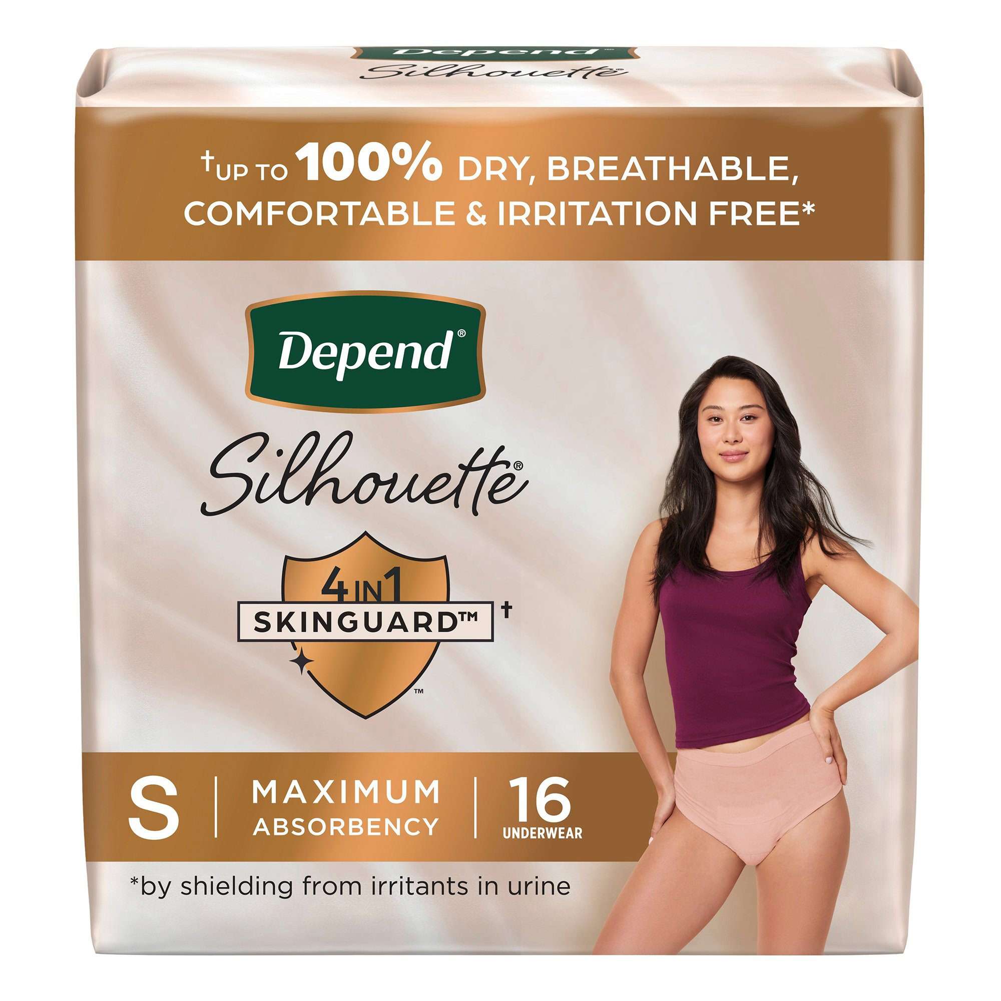 Depend Silhouette Maximum Absorbency Underwear for Women thumbnail 1