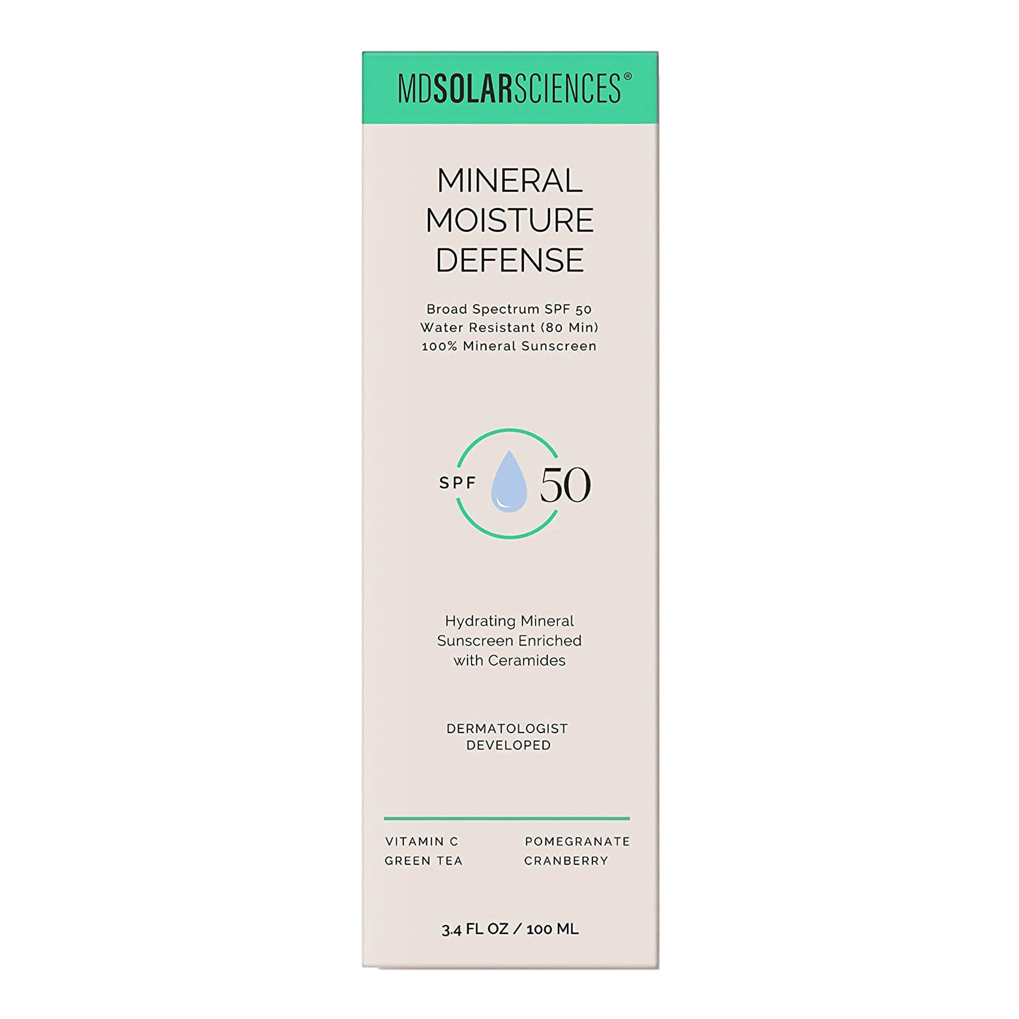 MDSolarSciences Mineral Moisture Defense Sunscreen SPF 50, 3.4 oz thumbnail 3