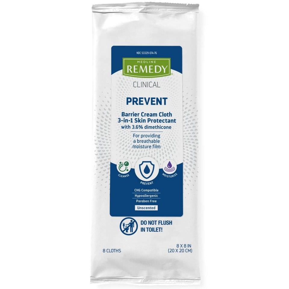 Remedy Clinical Prevent Barrier Cream Cloths thumbnail 1