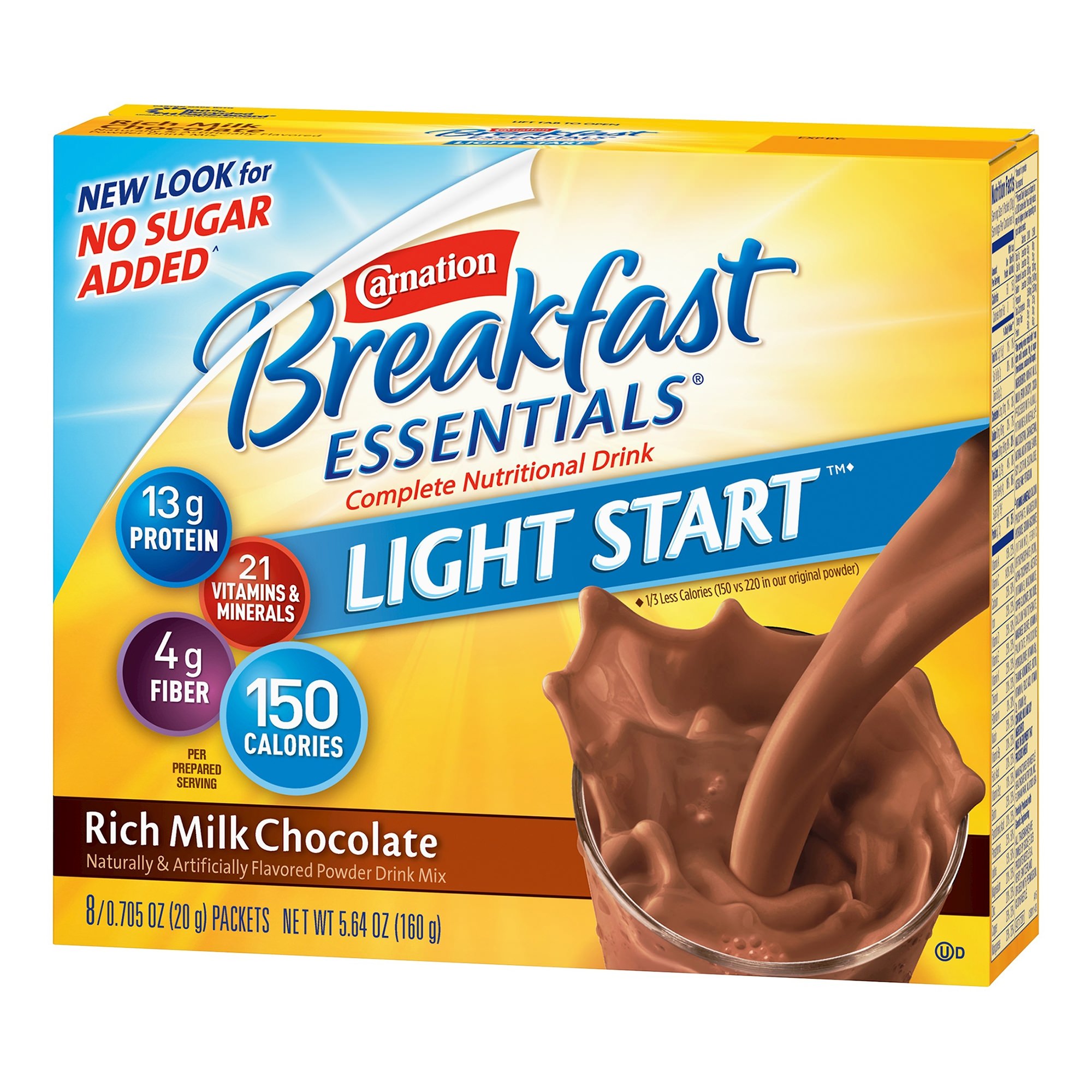 Carnation Breakfast Essentials Light Start Nutritional Powder Drink Mix thumbnail 2