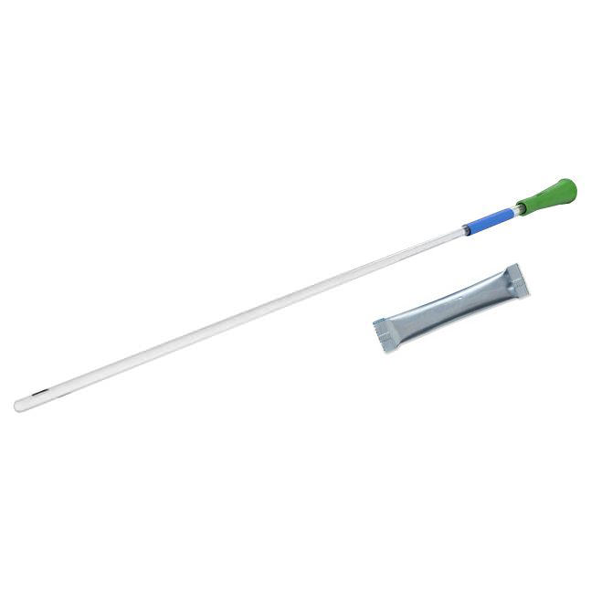 GentleCath Hydrophilic Urinary Catheter for Male, Straight Tip thumbnail 1