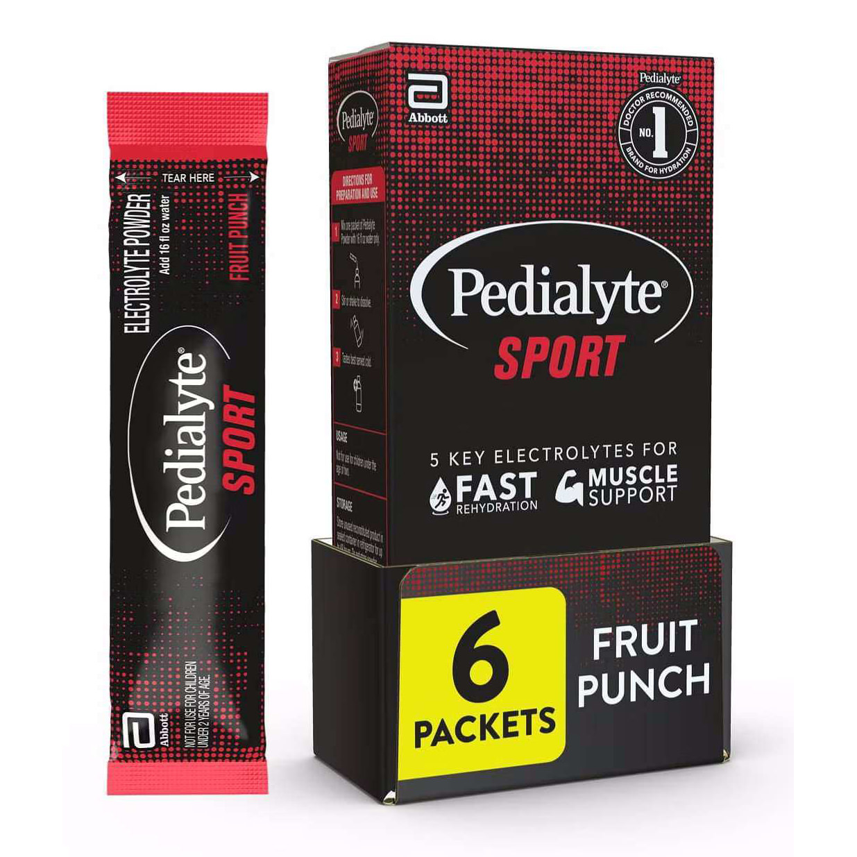 Pedialyte Sport Electrolyte Powder thumbnail 2