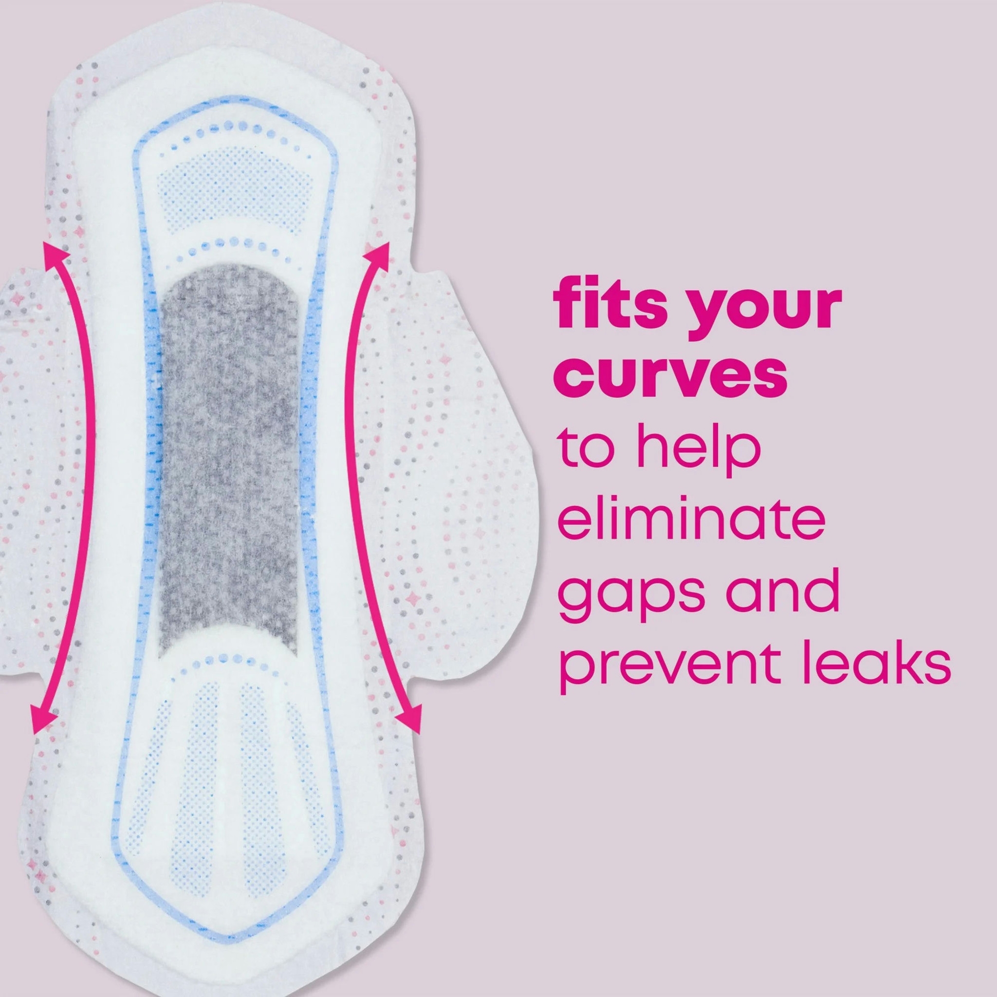 U by Kotex Balance Ultra Thin Pads with Wings, Regular Absorbency thumbnail 6