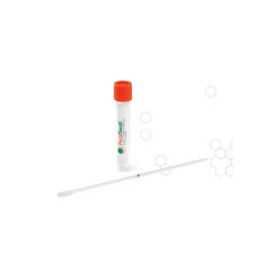 FecalSwab Stool Collection and Transport System, Flocked Swab Tip thumbnail 1