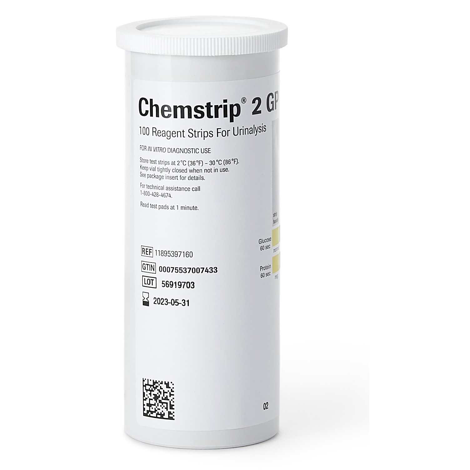 Chemstrip2 Reagent Test Strip For Urinalysis thumbnail 3
