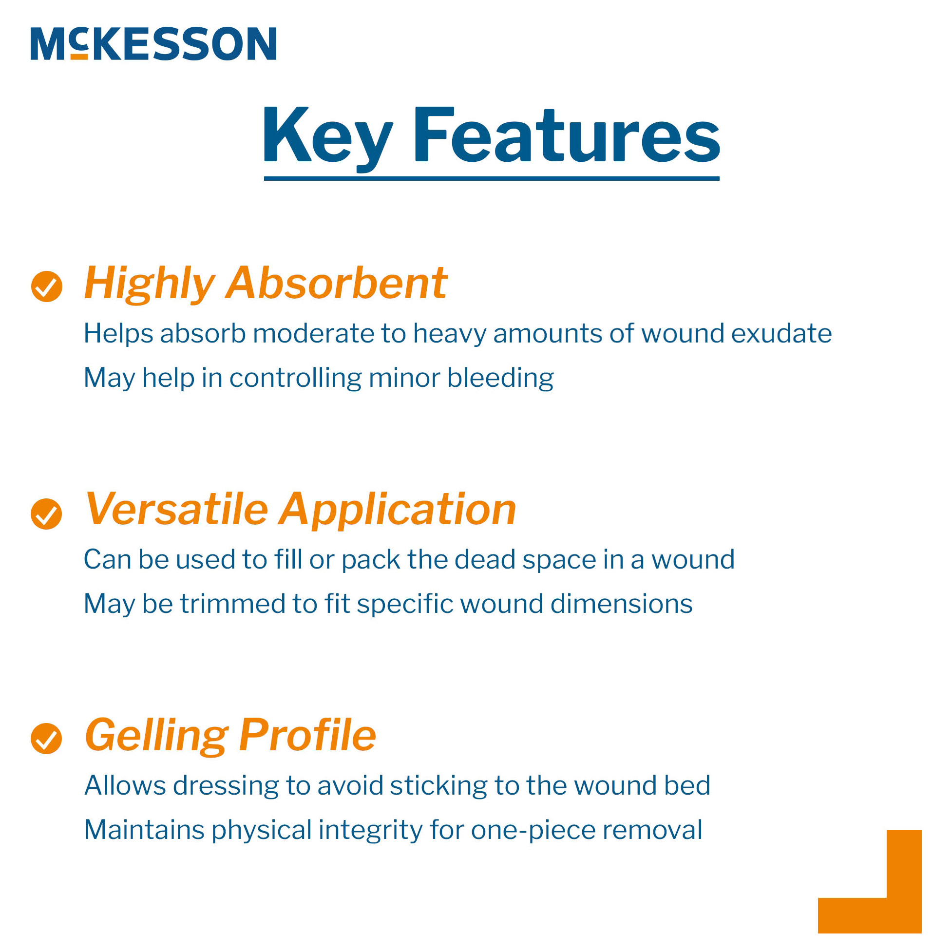 Mckesson Calcium Alginate Dressing thumbnail 5