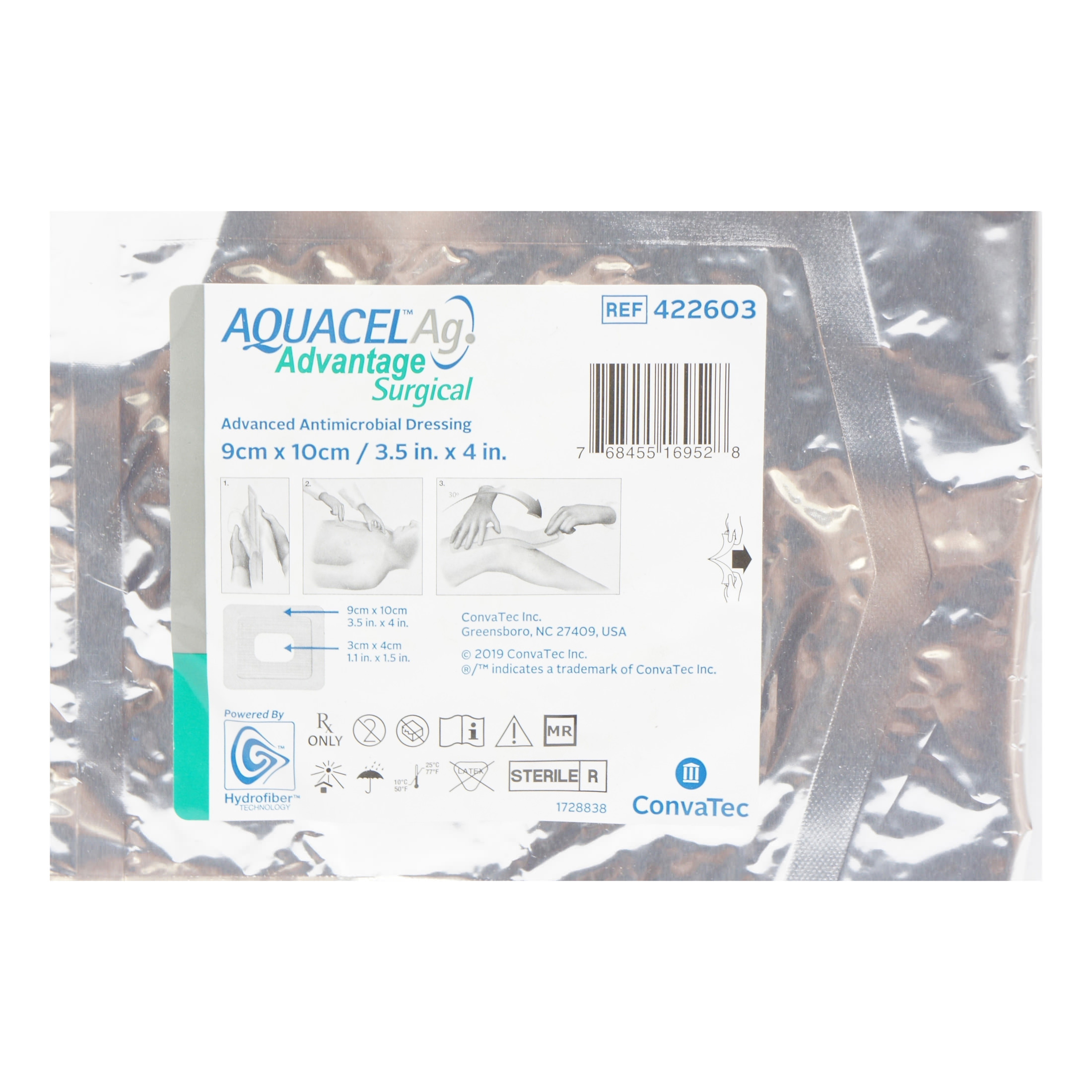 Convatec Aquacel Ag Advantage Surgical Dressings thumbnail 1